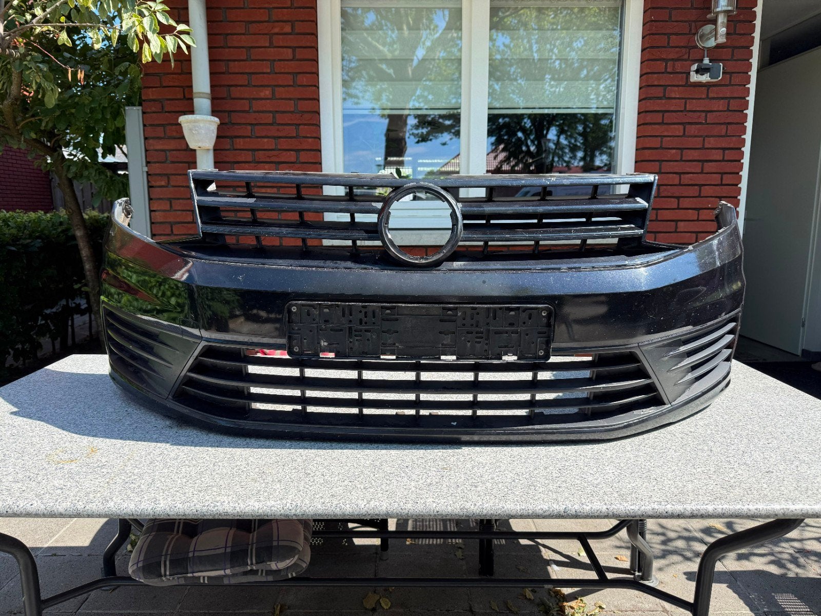 Volkswagen Caddy Bumper Voor 2015-2020, Ophalen of Verzenden, Voor, Volkswagen, Bumper