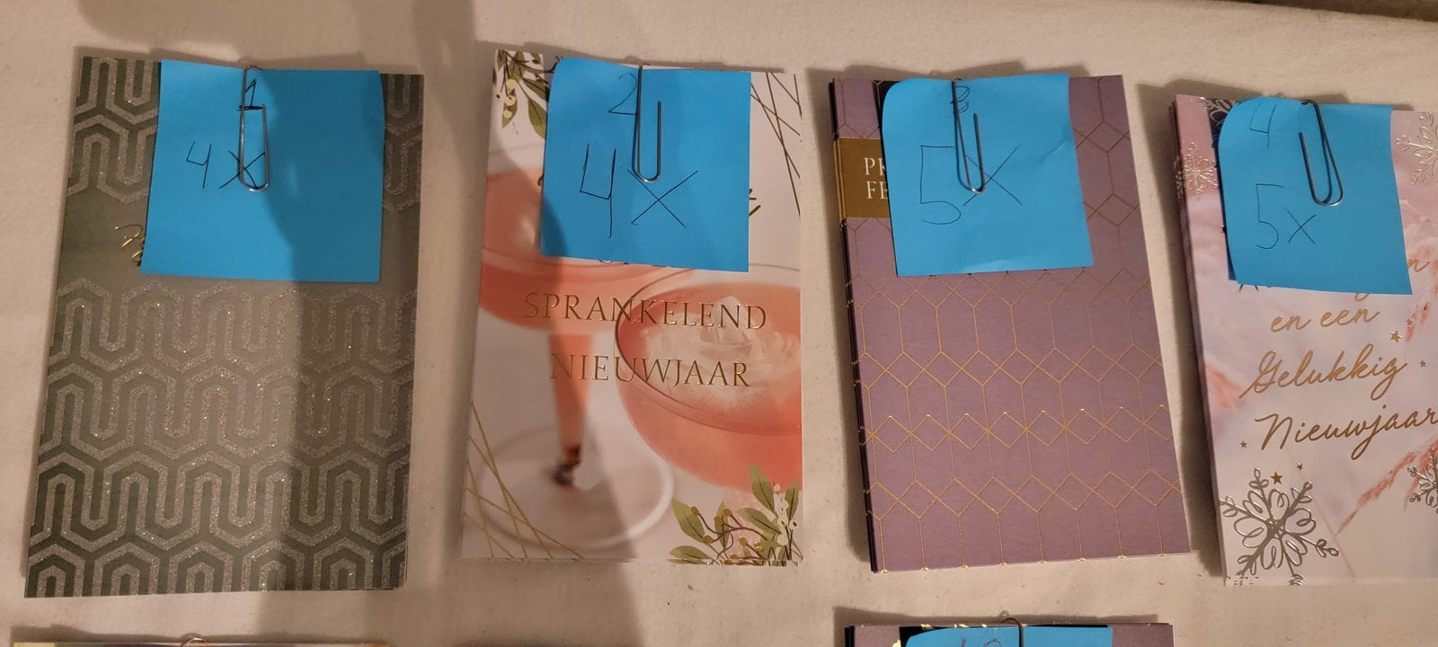 Wens en kerstkaarten, Diversen, Ophalen of Verzenden, Nieuw