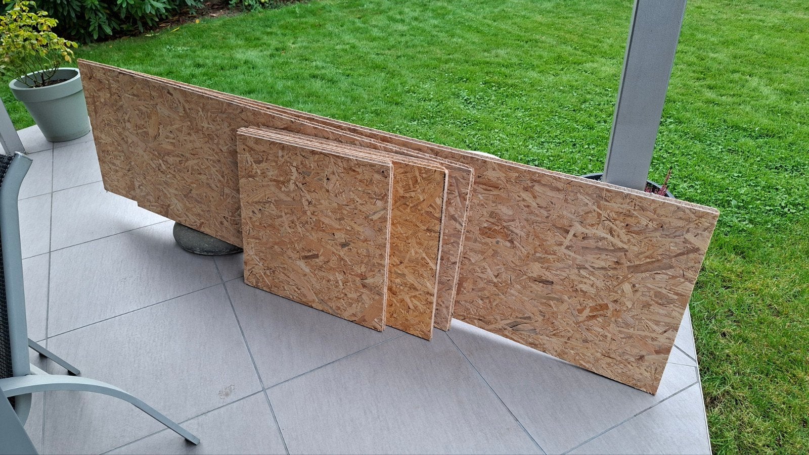 OSB platen - rest - Diverse maten, Ophalen, Gebruikt, 25 tot 50 mm, 200 tot 250 cm