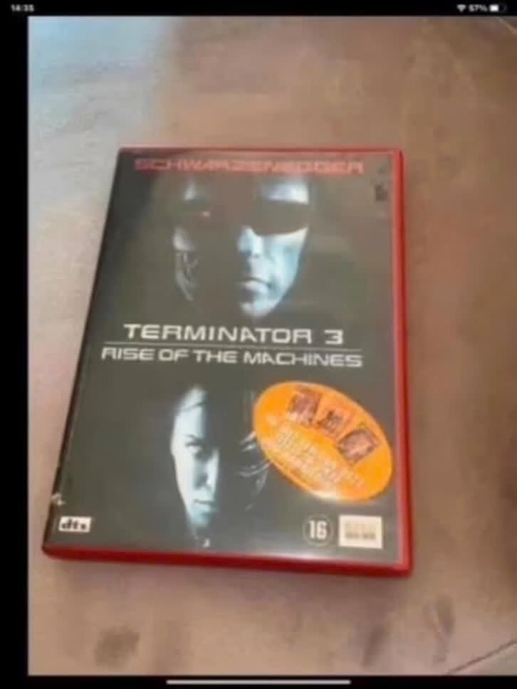 terminator 3 dvd, Verzenden, Zo goed als nieuw