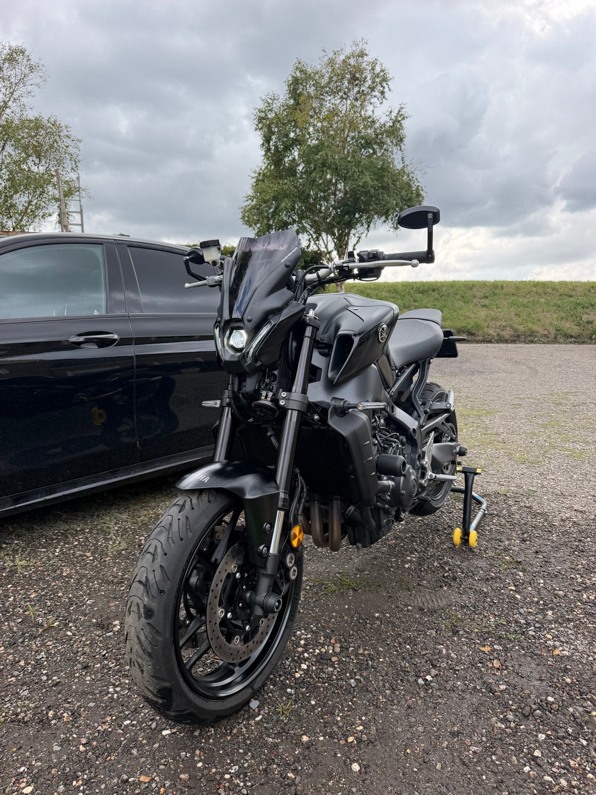 MT09 2023 35Kw A2, 899 cc, Nieuw, Handvatverwarming, 3 cilinders