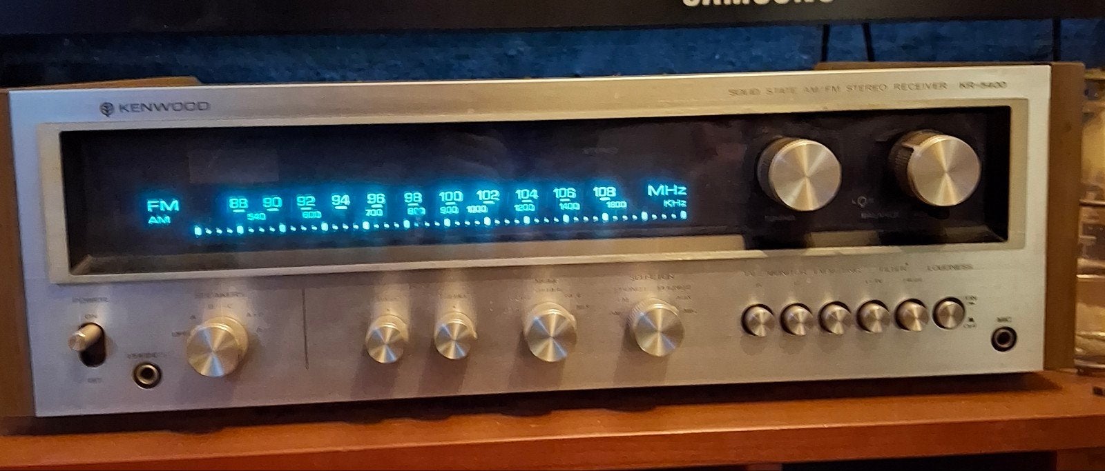 Kenwood KR-5400 Stereo Receiver - Vintage Radio, Ophalen of Verzenden, Gebruikt, Radio