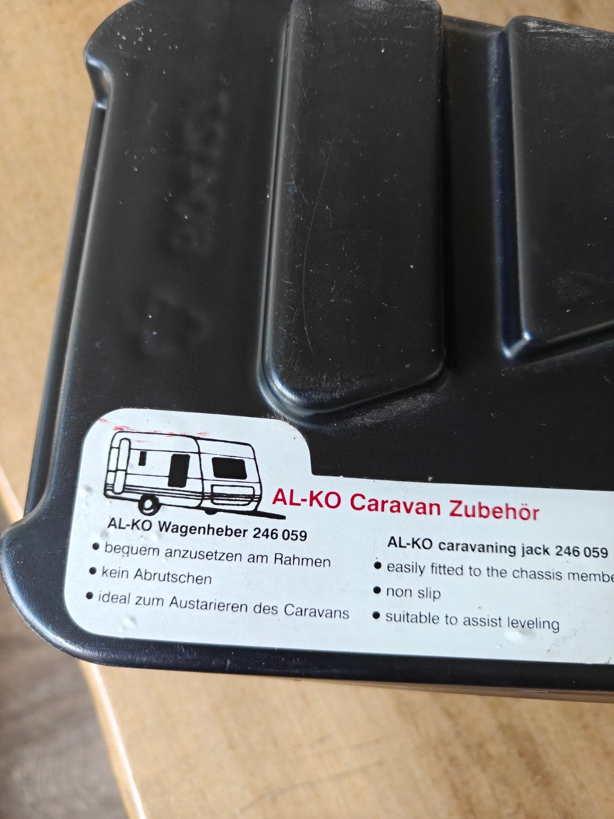 AL-KO Kriksteun Caravan Zubehor 246 059, Ophalen, Gebruikt, Manueel, Schaarkrik