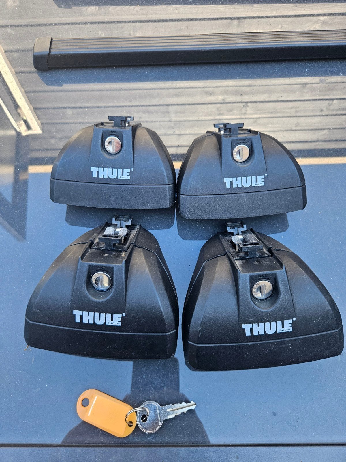Thule Rapid System 753 Voetenset, Verzenden