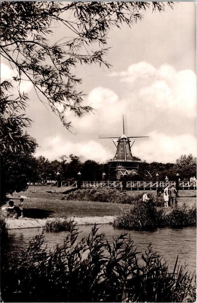 Rotterdam - Kralingse Plas met Molen (1961), Verzenden, 1960 tot 1980, Gelopen, Zuid-Holland