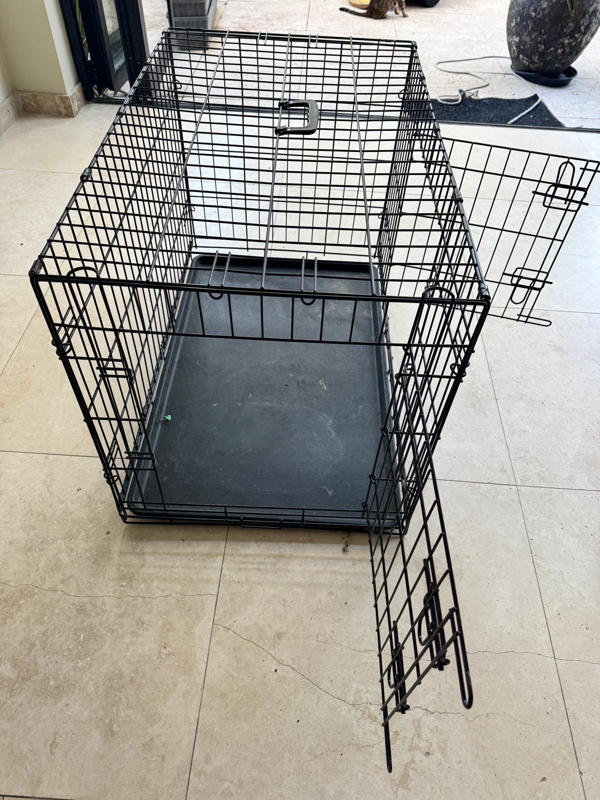 Hondenbench 91x61x56, Ophalen of Verzenden, Zo goed als nieuw, 75 tot 110 cm, Minder dan 65 cm
