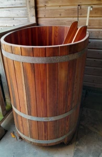 ice bad of dompel ton voor naar de sauna, Ophalen, Gebruikt, Fins of Traditioneel, Onderdelen