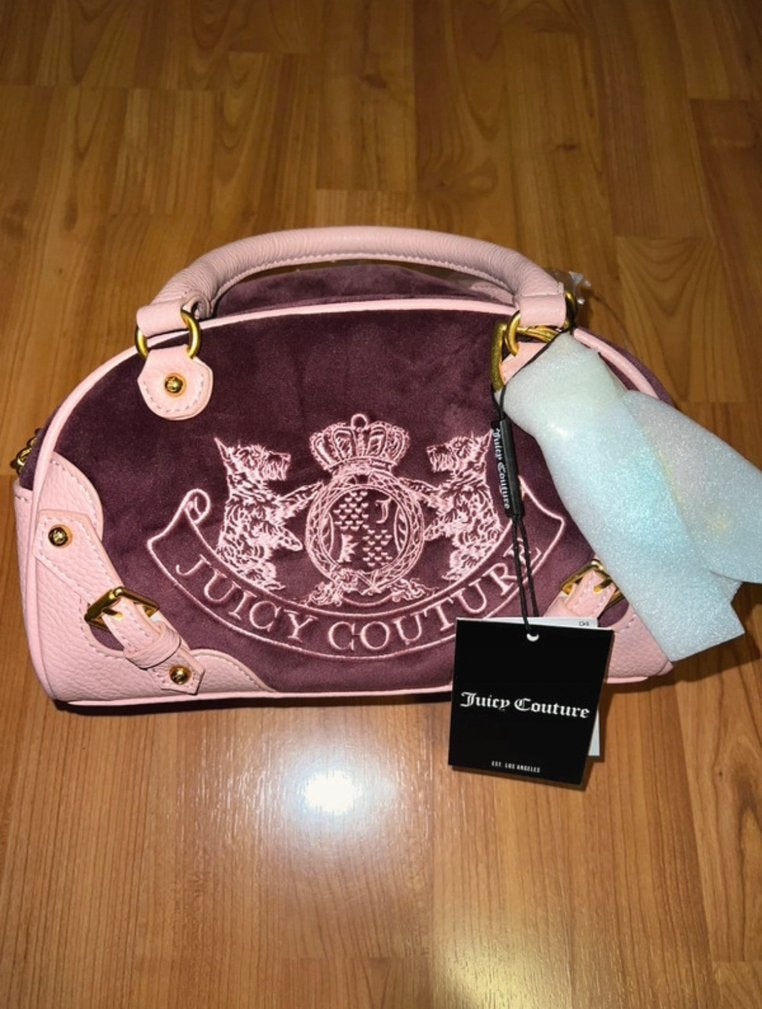 Nieuwe Juicy Couture Handtas - Roze/Paars, Sieraden, Tassen en Uiterlijk, Ophalen of Verzenden, Nieuw, Roze, Handtas
