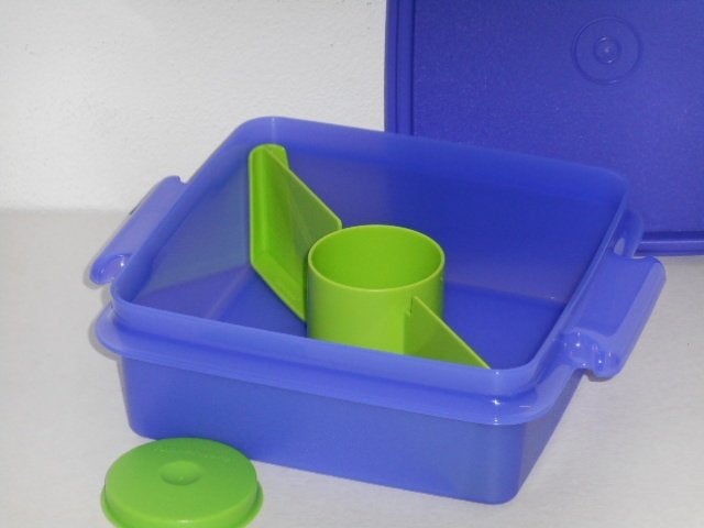 Tupperware Snackdoos met verdeler, Ophalen of Verzenden, Nieuw, Overige typen, Met deksel
