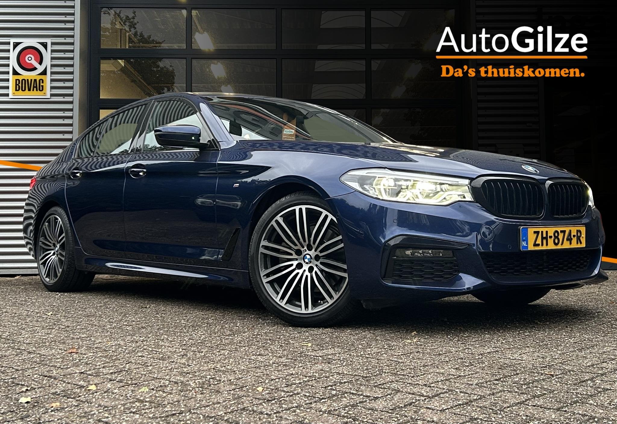 BMW 5-serie 520i High Executive Edition l M-Sport Individual, Auto's, Automaat, 1998 cc, Achterwielaandrijving, Gebruikt