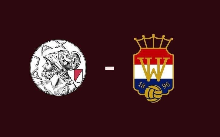 Ajax - Willem II (2 kaarten), Losse kaart, Twee personen, September