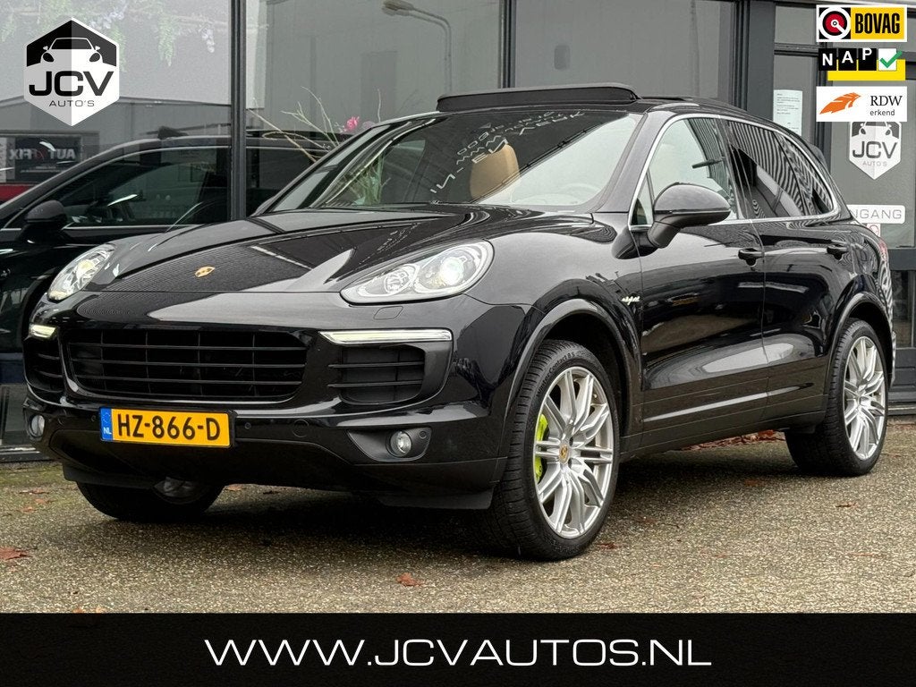 Porsche Cayenne 3.0 S E-Hybrid PANO/LUCHTVERING/CAMERA/NAP, Auto's, Porsche, Bedrijf, Te koop, Cayenne, 360° camera, 4x4, ABS