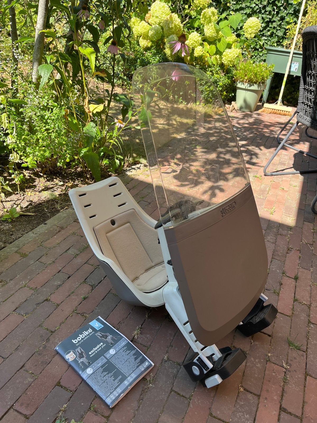 Bobike Exclusive Mini Safari kinderzitje fiets, Ophalen, Voorzitje, 0 t/m 13 kg, Gebruikt