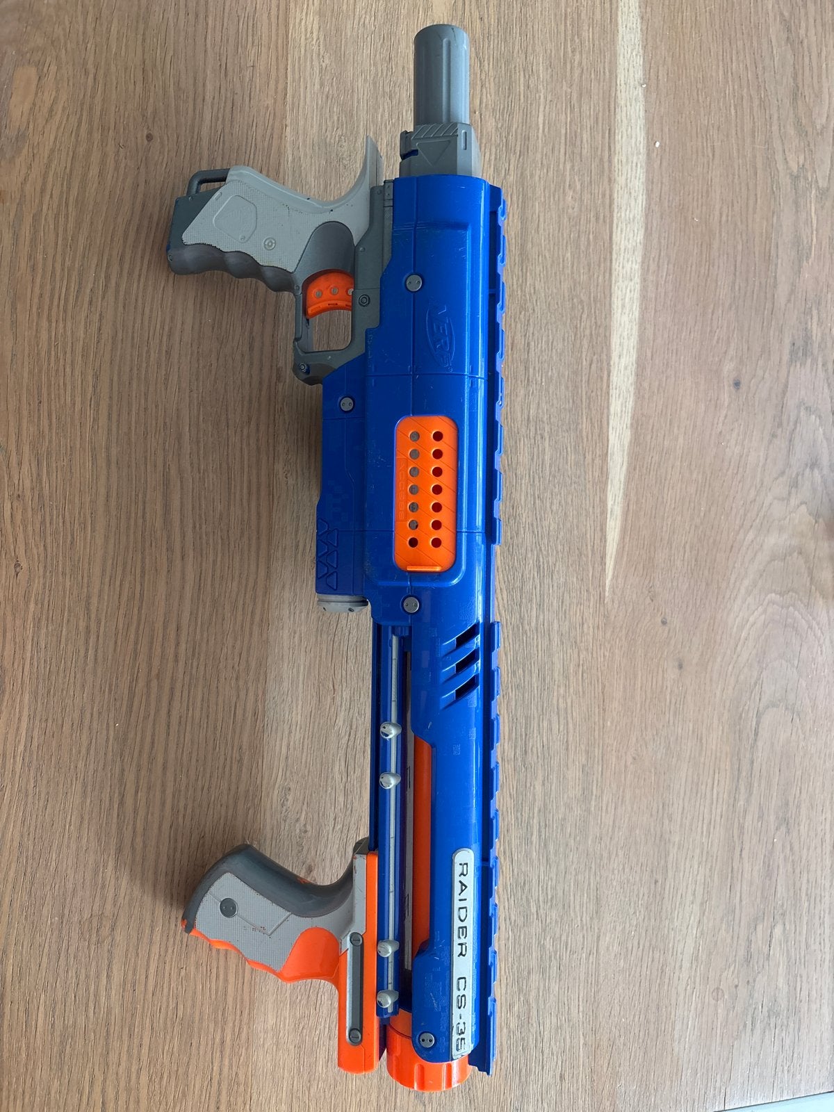 Nerf Raider CS-35 Blaster - Geen pijltjes/reloading, Ophalen, Gebruikt, Jongen of Meisje