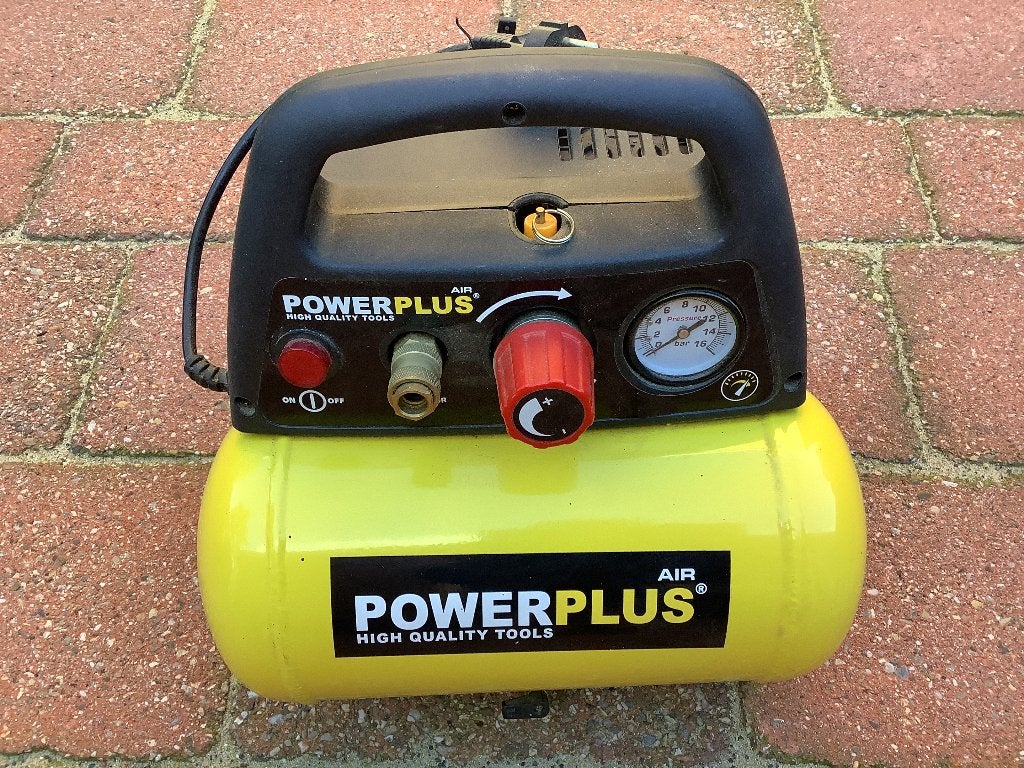 Compressor, 6 tot 10 bar, Ophalen of Verzenden, Zo goed als nieuw, Minder dan 200 liter/min