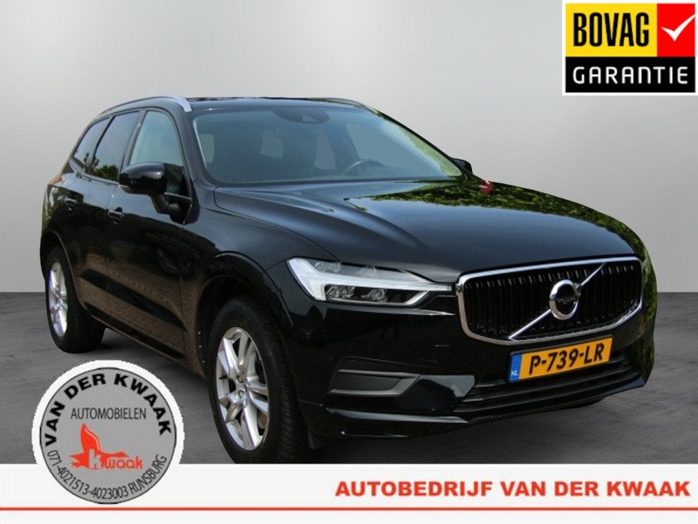 Volvo XC60 2.0 T5 AWD Momentum (bj 2018, automaat), Auto's, Volvo, 12 maanden, Gebruikt, Leder en Stof, Zwart