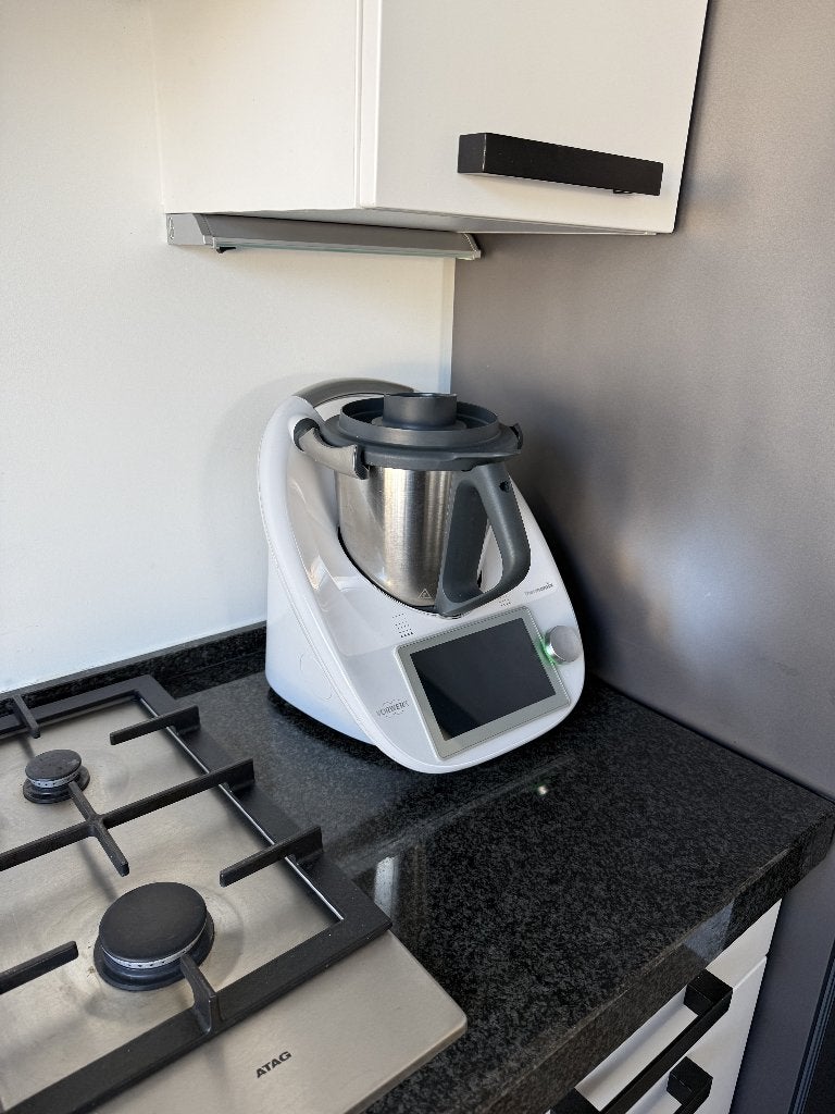 Thermomix TM6 + Accessories, 4 liter of meer, Ophalen, Zo goed als nieuw, 3 snelheden of meer