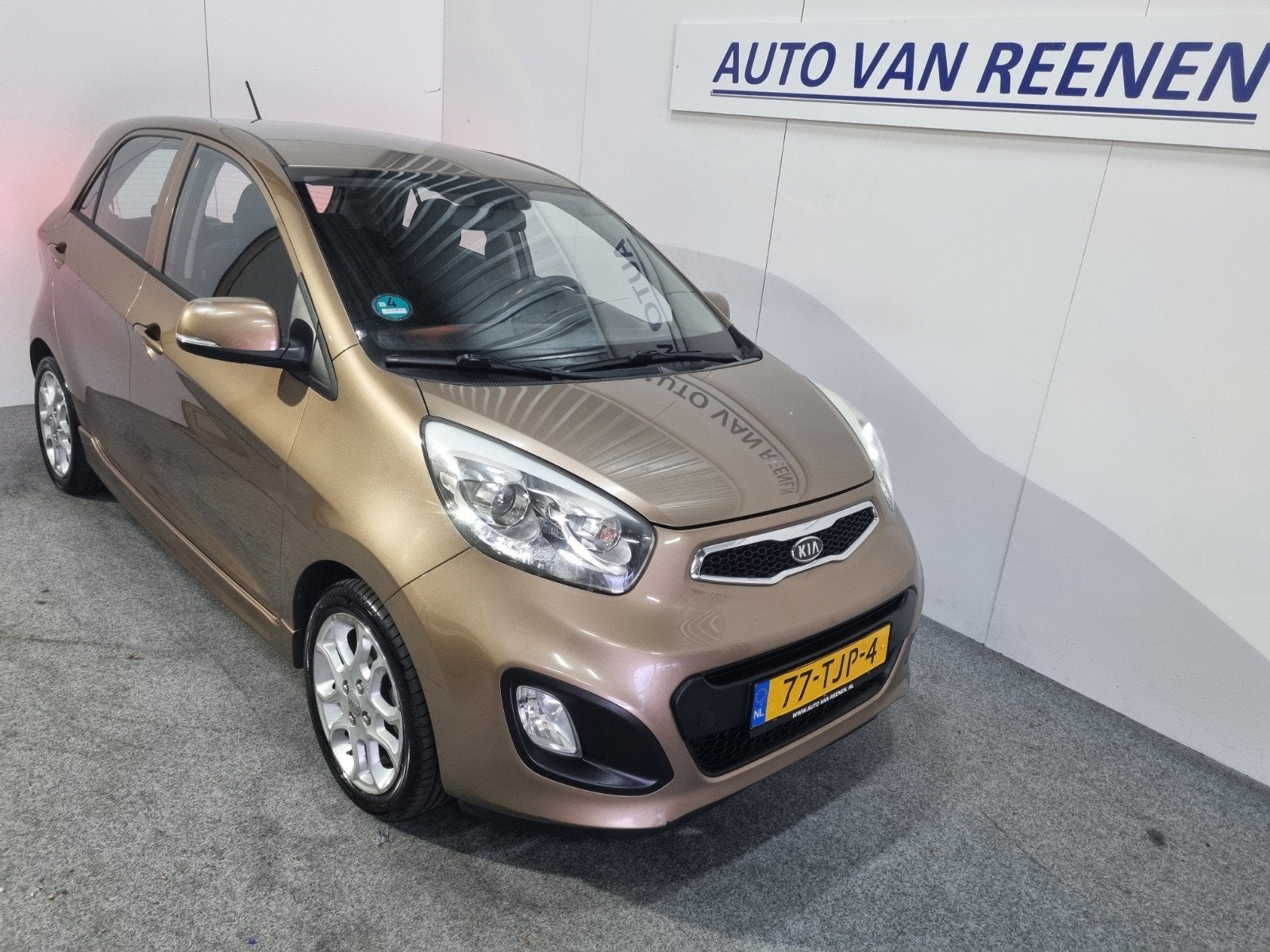 Kia Picanto 1.2 Cvvt 85 PK AUT 5D 2012 AUTOMAAT, Auto's, Kia, 4 cilinders, Origineel Nederlands, Picanto, 85 pk