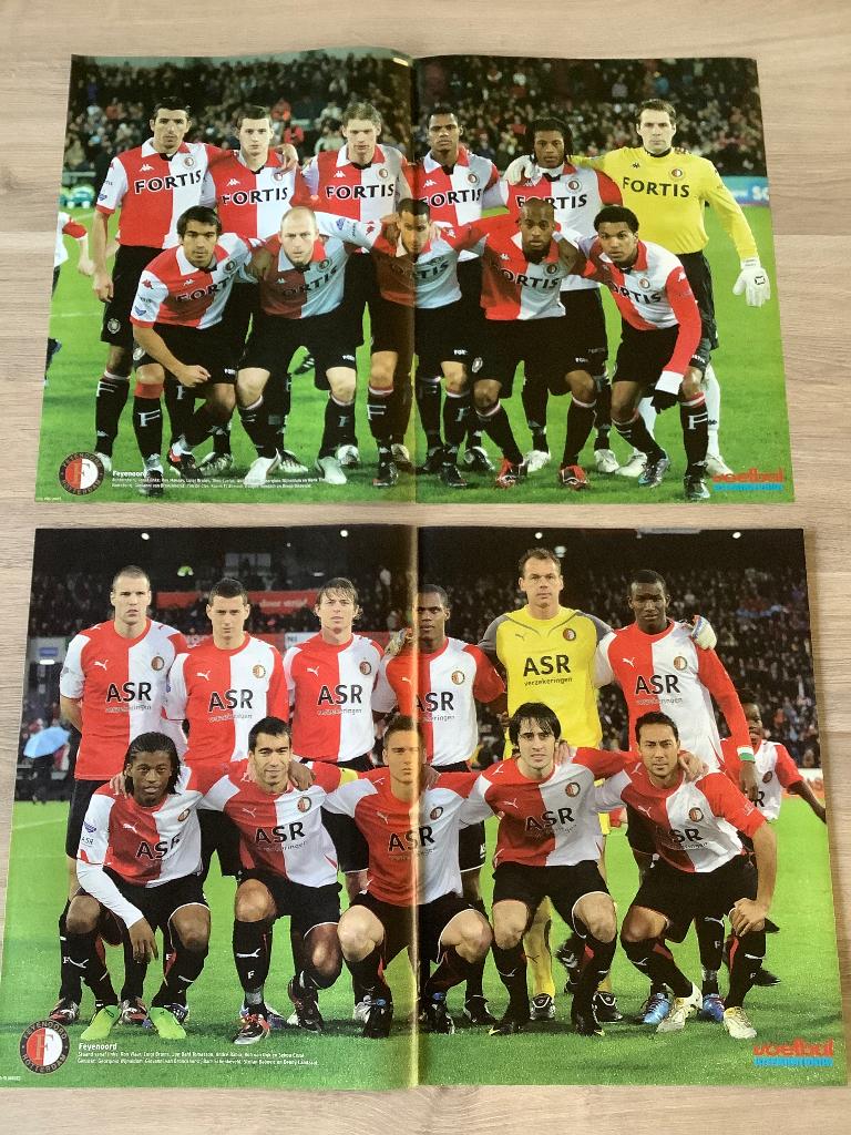 Posters Feyenoord Rotterdam Jaren 2000, Ophalen of Verzenden, Zo goed als nieuw, Feyenoord, Poster, Plaatje of Sticker