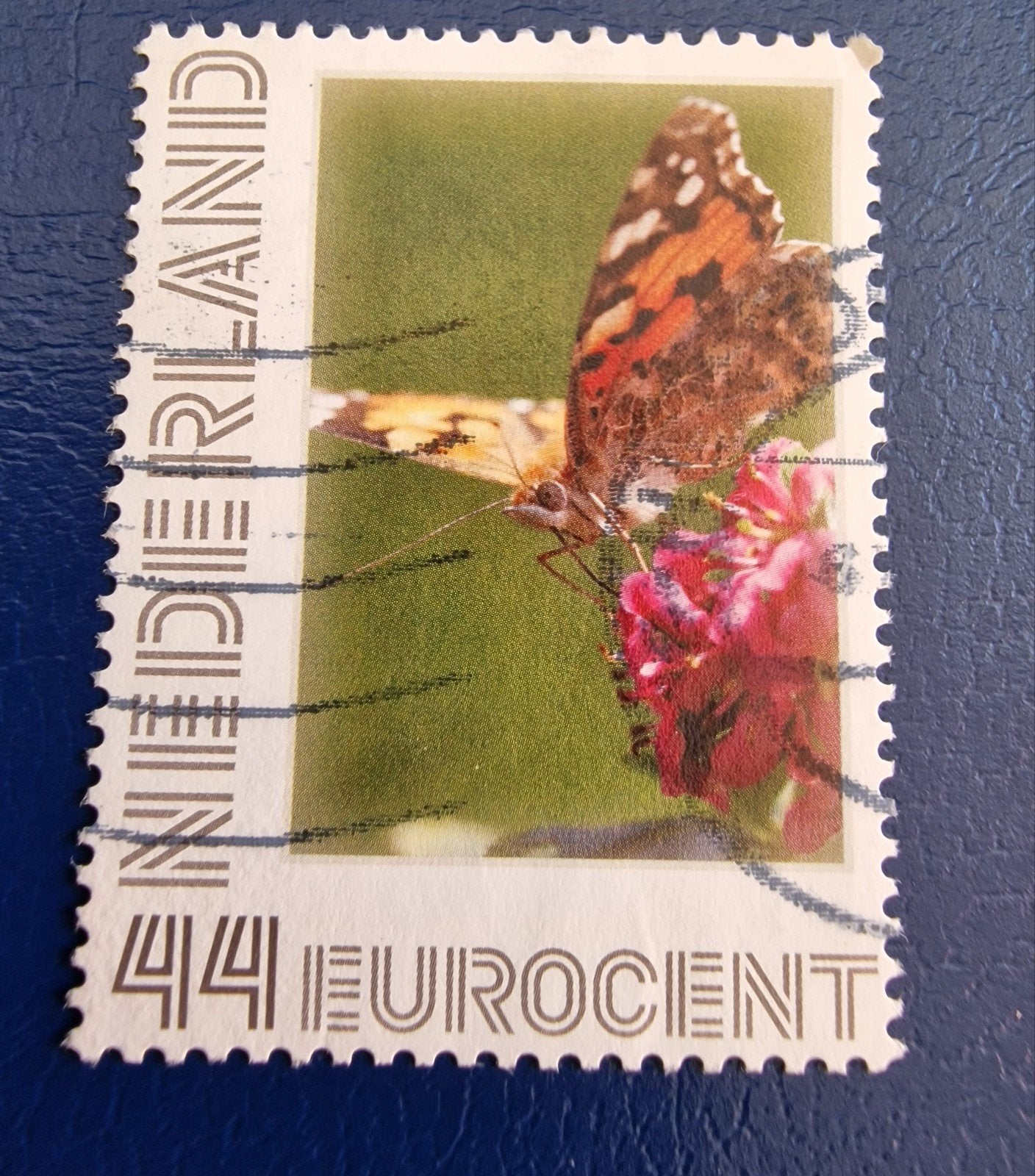 kv449 persoonlijke  postzegel: vlinder 44 eurocent, Ophalen of Verzenden, Na 1940, Gestempeld