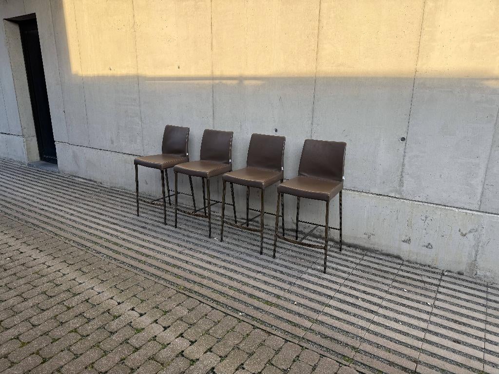 4x Jori Perla (Barstoel), Huis en Inrichting, Stoelen, Ophalen, Leolux durlet italia vitra ligne roset knoll rolf benz, Zo goed als nieuw