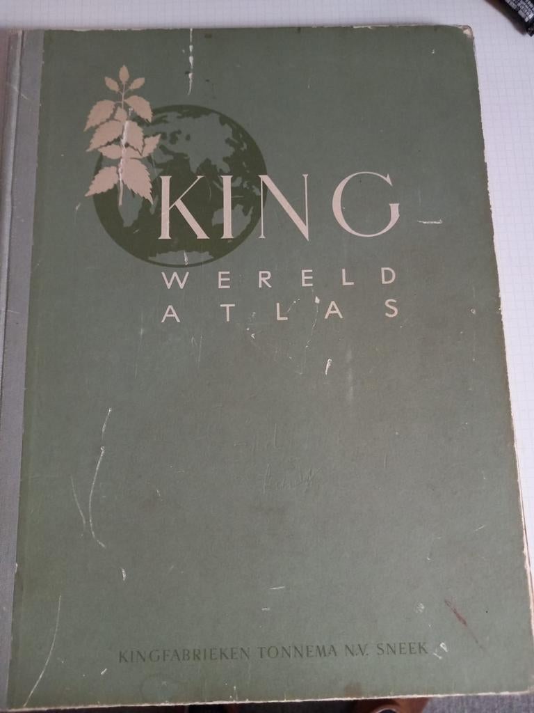 King Wereld Atlas 1958, Ophalen of Verzenden