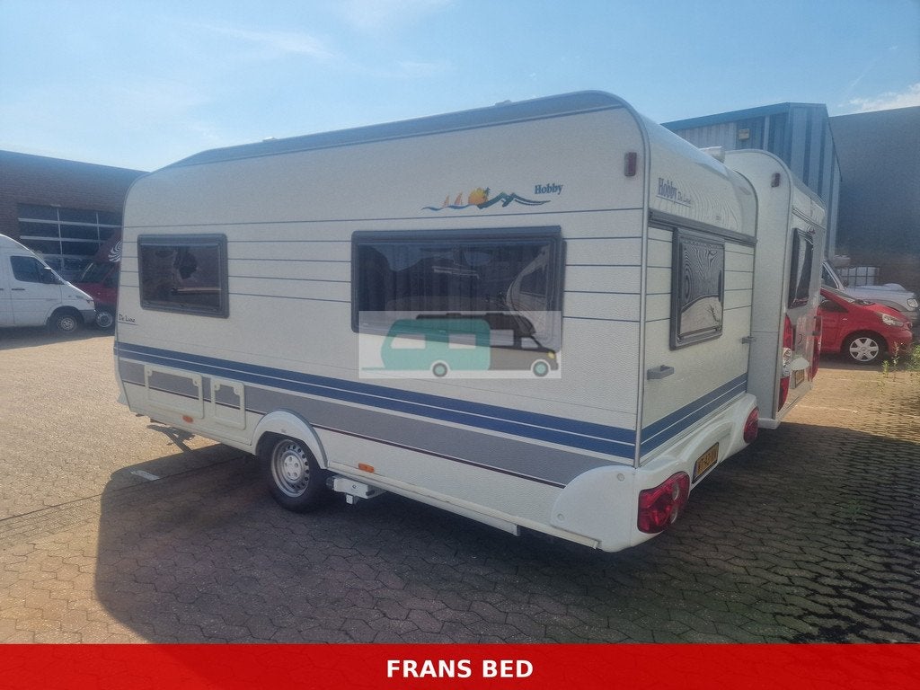 Hobby de luxe 440 1998 nieuwe mover, luifel, gebruikte voort, Hobby, Bedrijf, 1000 - 1250 kg, Tot en met 3