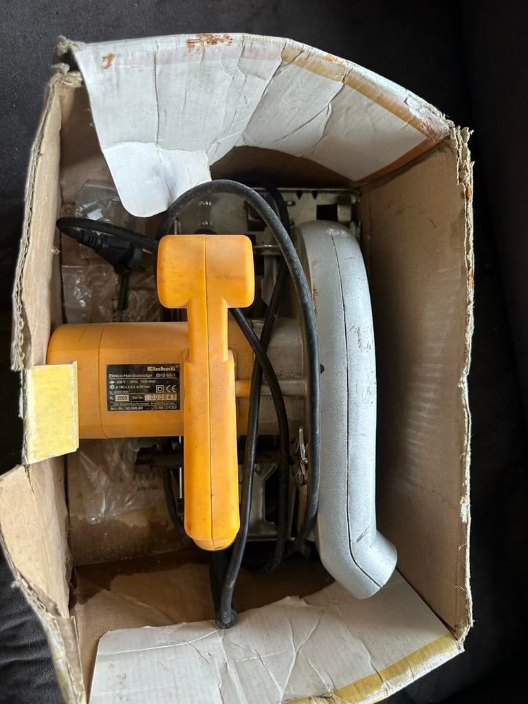Einhell BHS 66-1 Cirkelzaag 1200W, Ophalen, Gebruikt, Cirkelzaag, 70 mm of meer