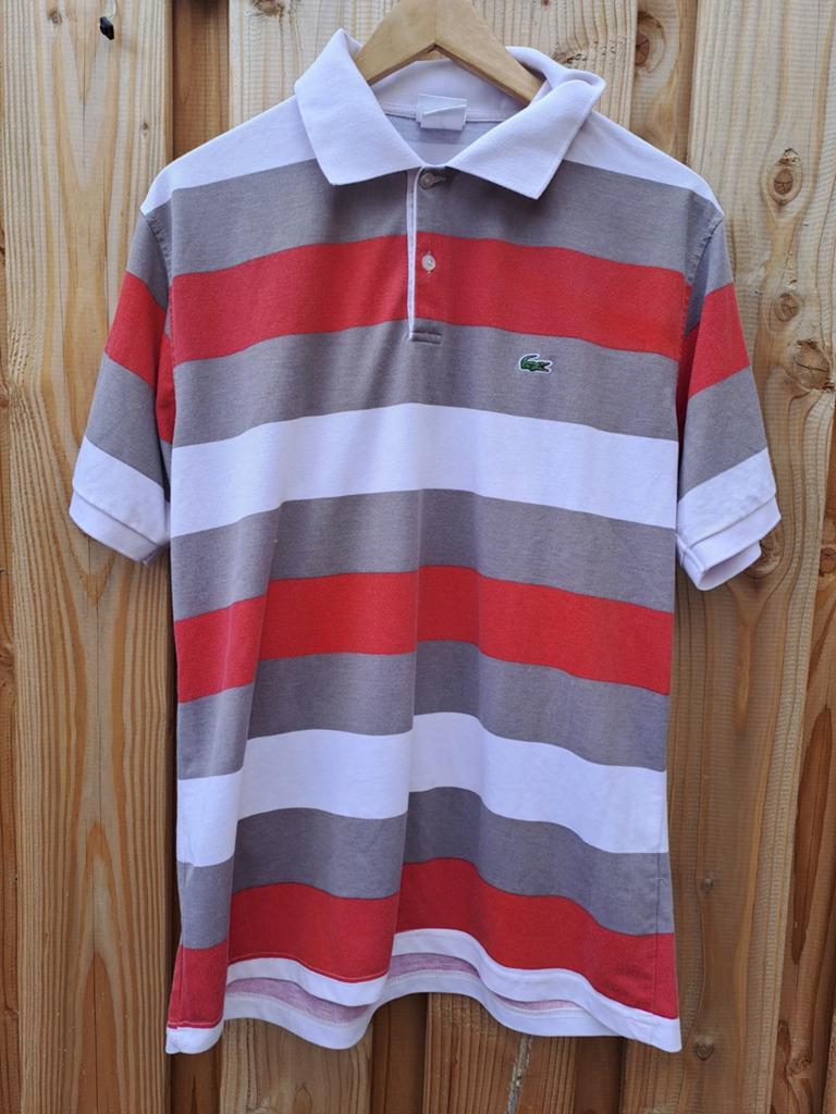 Vintage Lacoste Poloshirt - Maat 5 (M/L), Maat 48/50 (M), Lacoste, Ophalen of Verzenden, Gedragen
