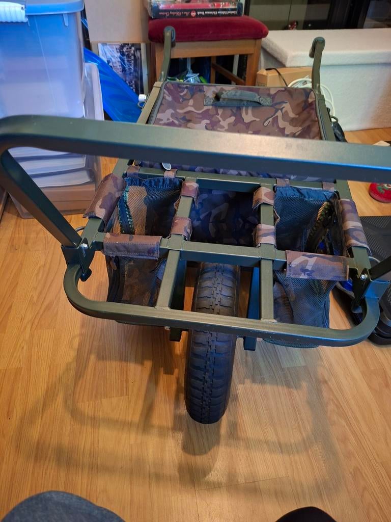 Fox Camolite Explorer Barrow met tassen, Ophalen, Gebruikt, Overige typen