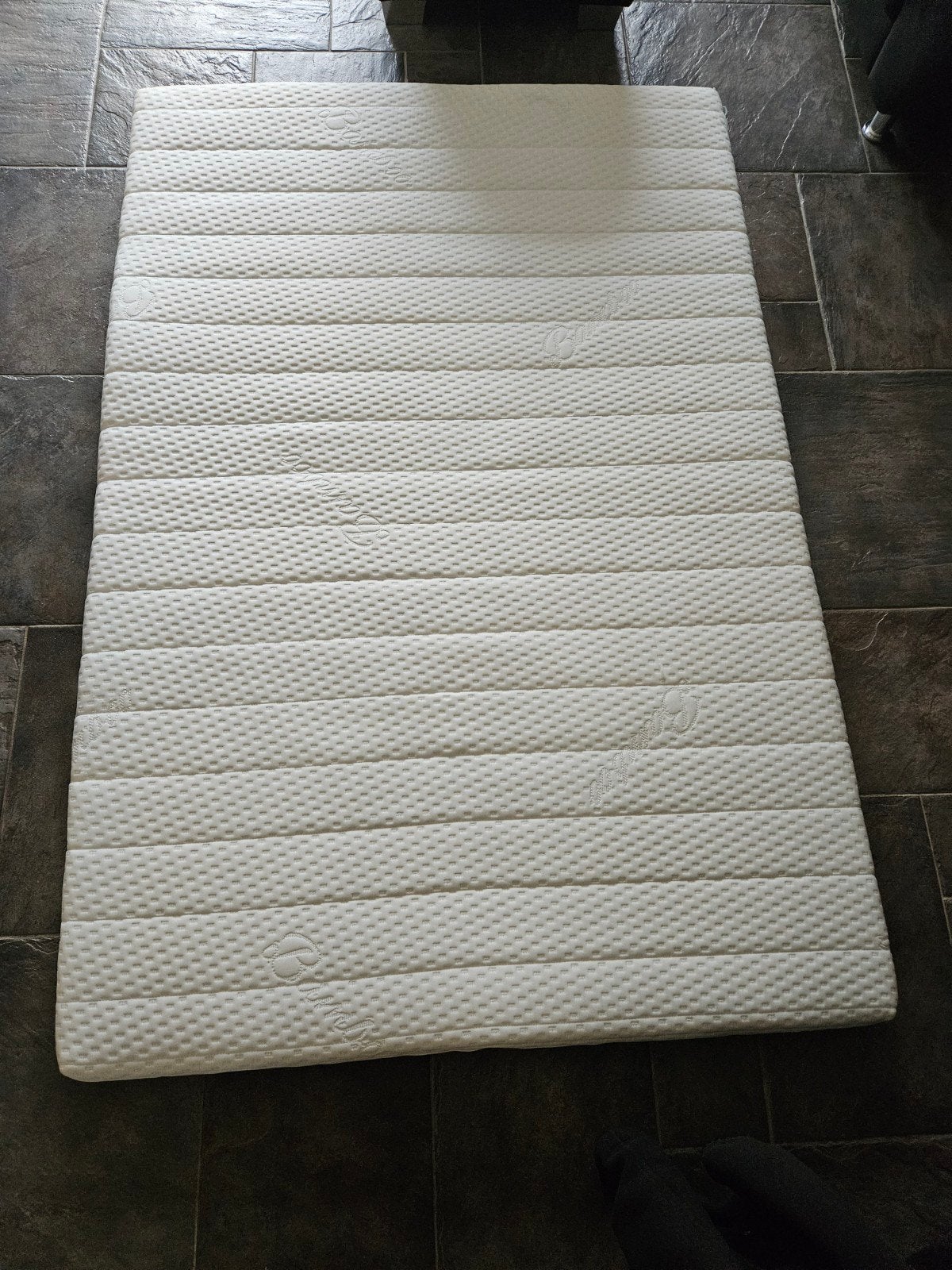 bamboo topper 120 x 180cm, Huis en Inrichting, Slaapkamer | Matrassen en Bedbodems, Ophalen, 190 cm of minder, Zo goed als nieuw