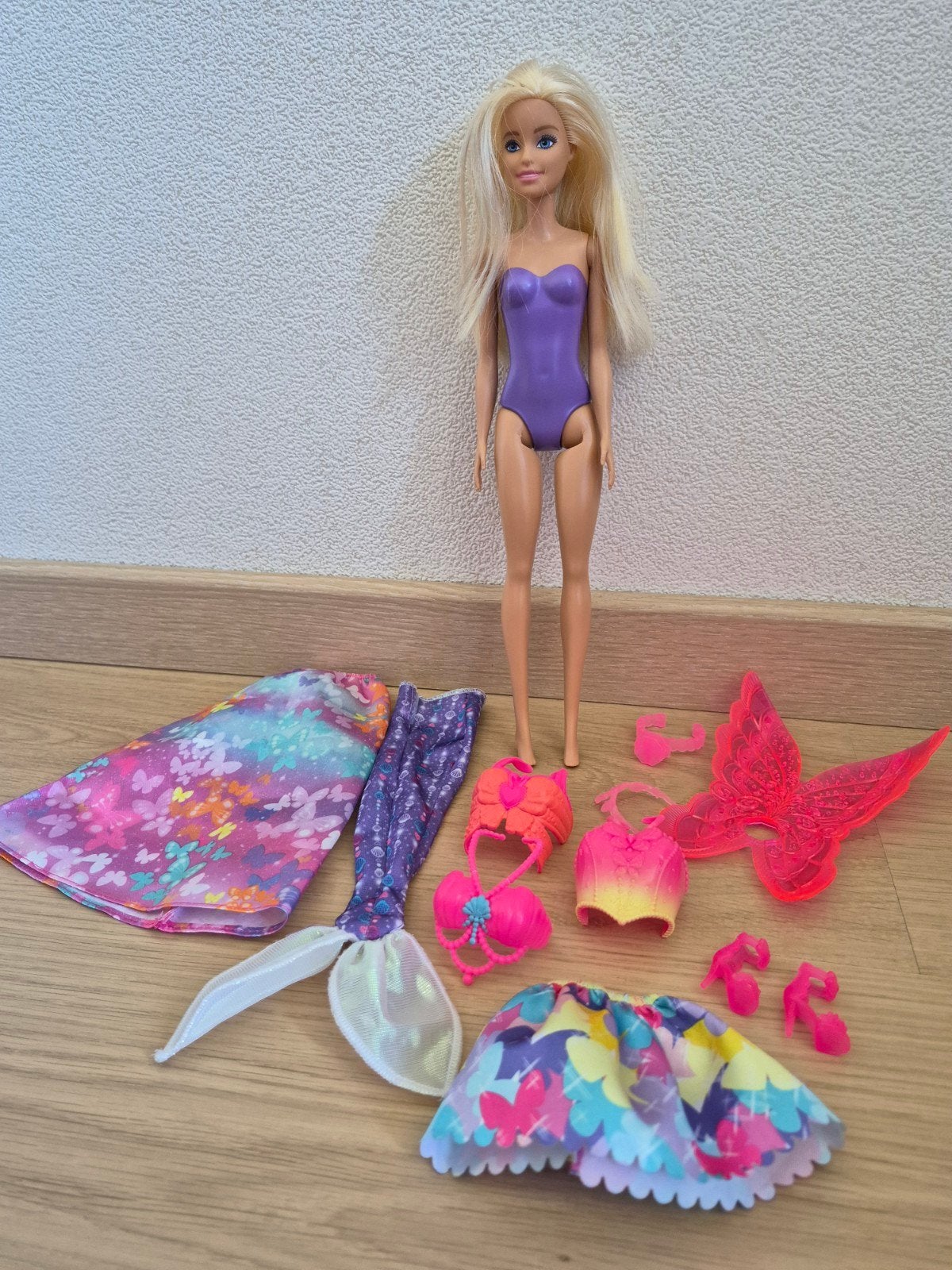 Barbie GJK40 Dreamtopia 3-in-1 Fantasie Barbiepop, Ophalen of Verzenden, Zo goed als nieuw, Barbie