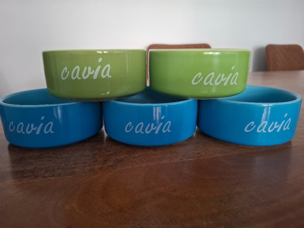 Voerbakjes cavia, Ophalen of Verzenden, Zo goed als nieuw, Voerbakje