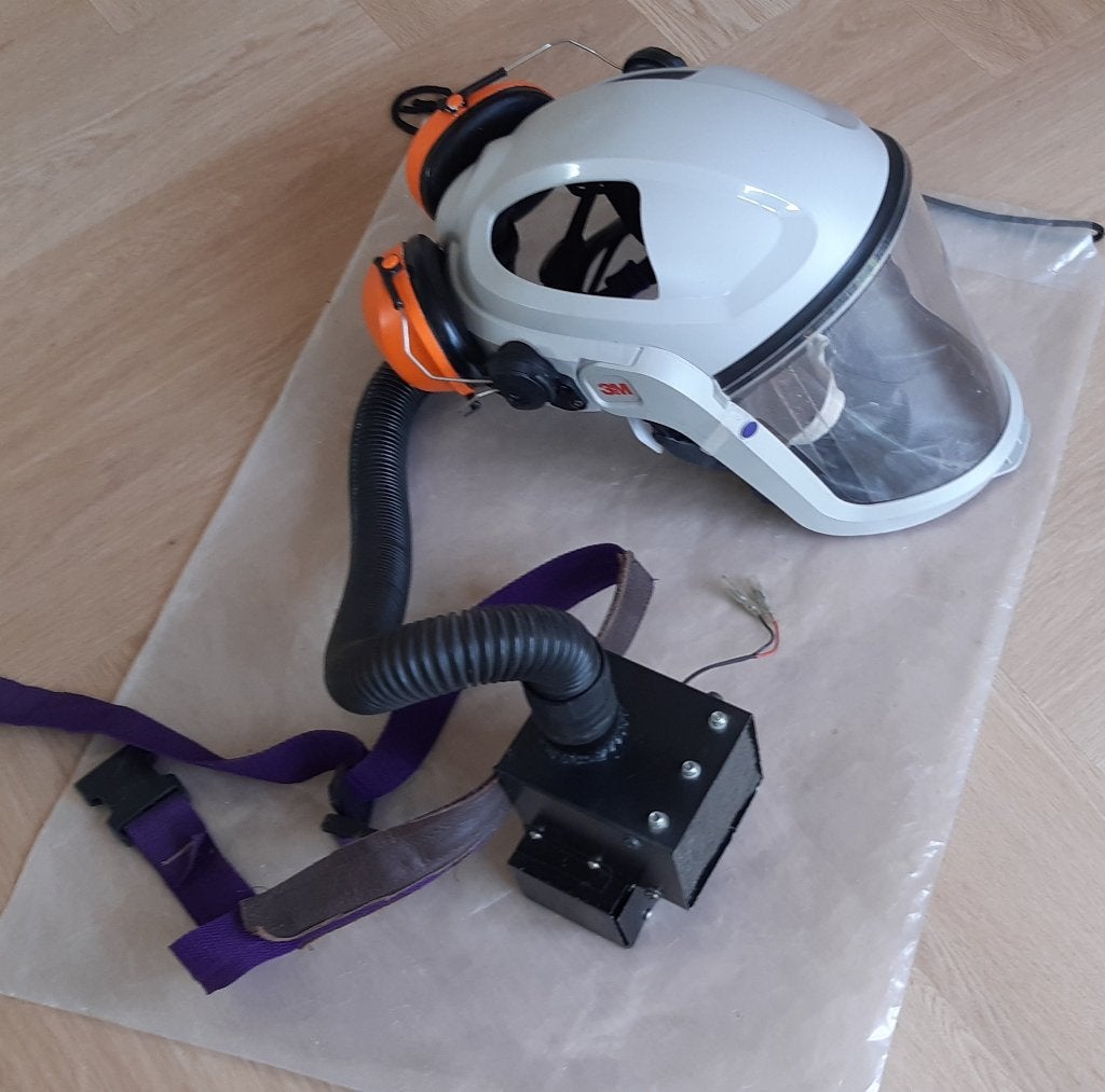 3M Versaflo slijpmasker, Doe-het-zelf en Verbouw, Adembescherming, Gebruikt, Volgelaatsmaskers, Ophalen of Verzenden