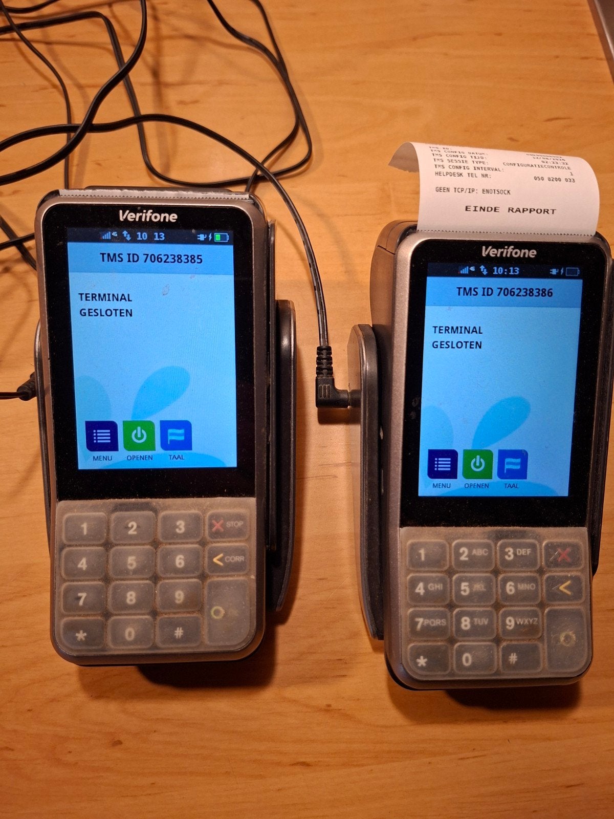 Verifone Betaalterminal (2 stuks), Ophalen, Overige typen