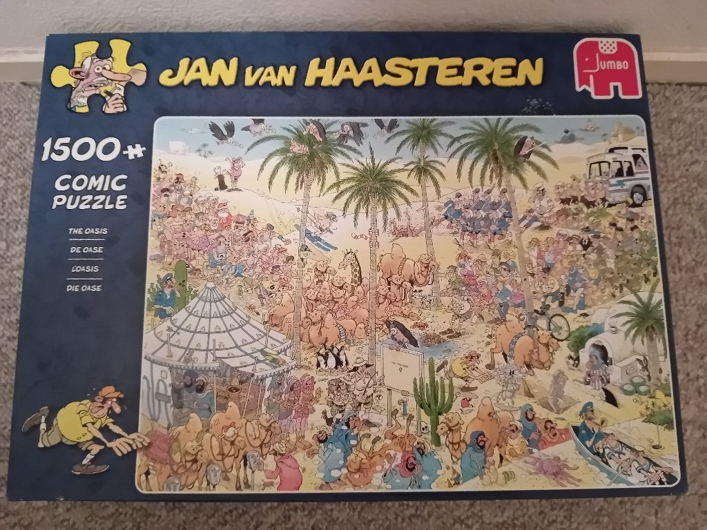 Legpuzzel Jan van Haasteren, Ophalen, 500 t/m 1500 stukjes, Zo goed als nieuw, Legpuzzel