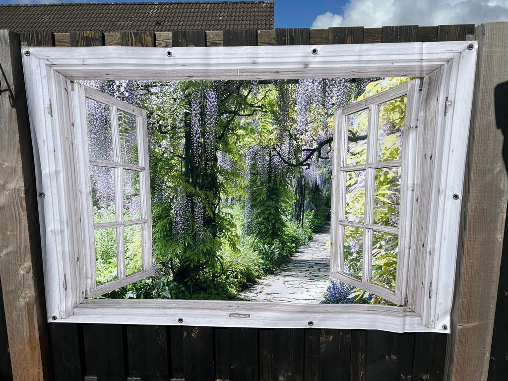 Tuinposters !! Kijk advertenties!, Ophalen, Zo goed als nieuw