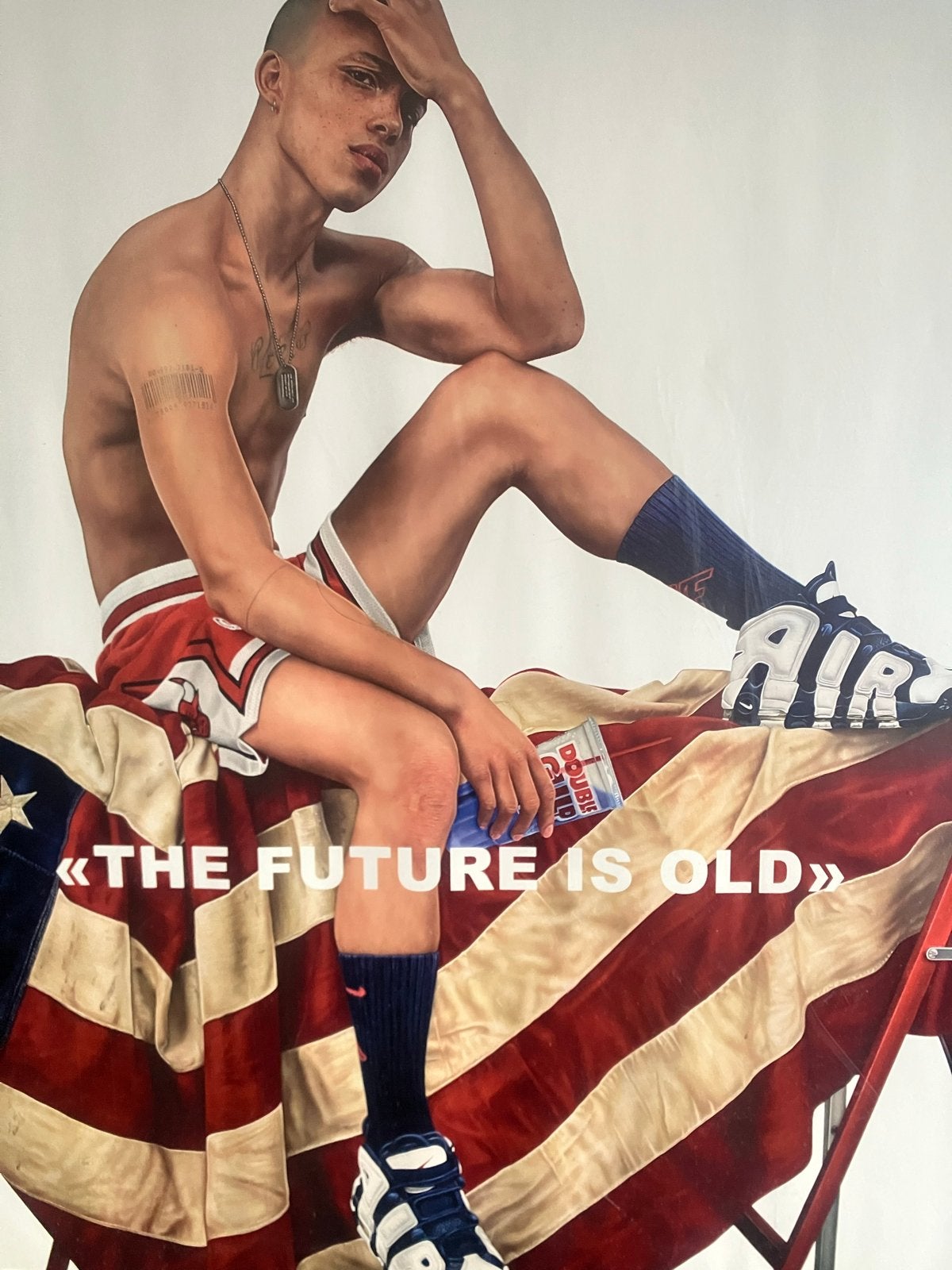 The Kid x Moco Museum "The Future Is Old" Poster, Figuren, Papier/karton, Ophalen of Verzenden, Print