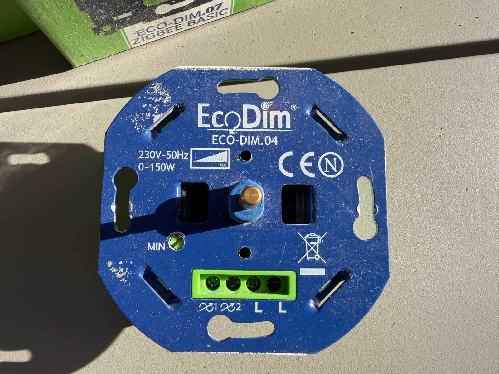 7x EcoDim ECO-DIM.04 LED Dimmer, Doe-het-zelf en Verbouw, Ophalen of Verzenden, Zo goed als nieuw, Overige merken, Dimmer