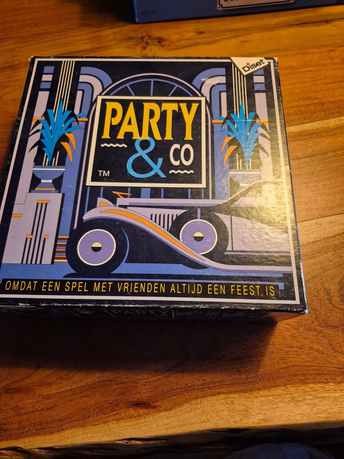 Party & Co Gezelschapsspel - Compleet en in goede staat, Drie of vier spelers, Ophalen of Verzenden, Gebruikt, Diset