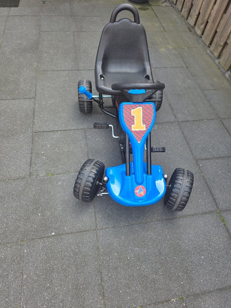 Eddy Toys Skelter Go Kart met Handrem voor max 50 KG, Ophalen, Zo goed als nieuw, Overige merken