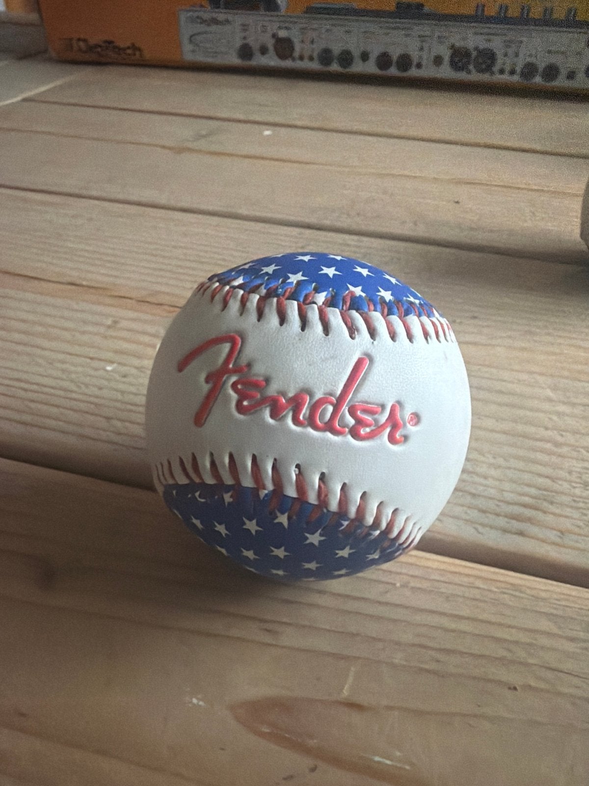 Fender Honkbal - Amerikaans Vlag Design, Ophalen of Verzenden, Zo goed als nieuw