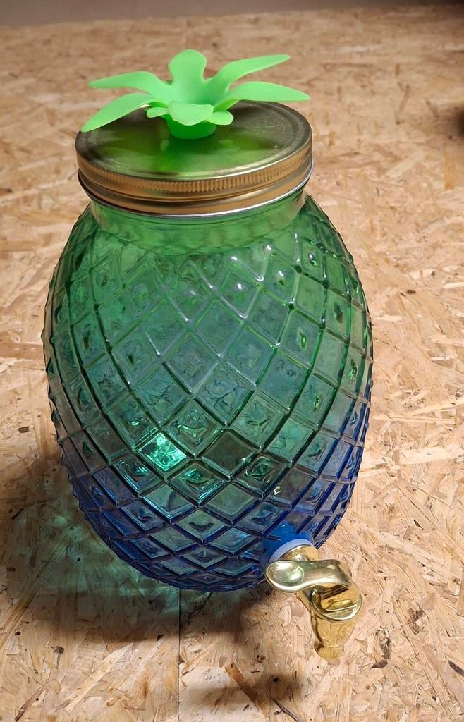 Limonadetap in ananasvorm, zo goed als nieuw, Huis en Inrichting, Keuken | Keukenbenodigdheden, Ophalen, Zo goed als nieuw