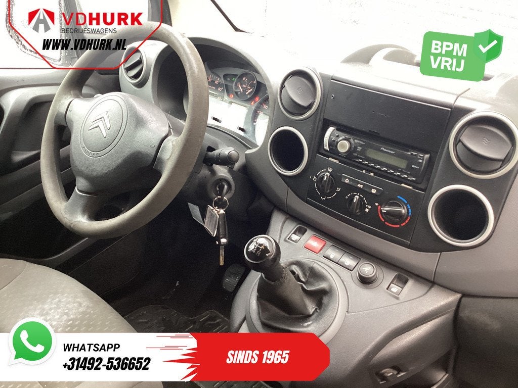 Citroën Berlingo 1.6 HDI EXPORT APK 07-2026/ NL Auto/ D.B., Euro 5, Stof, Gebruikt, 4 cilinders