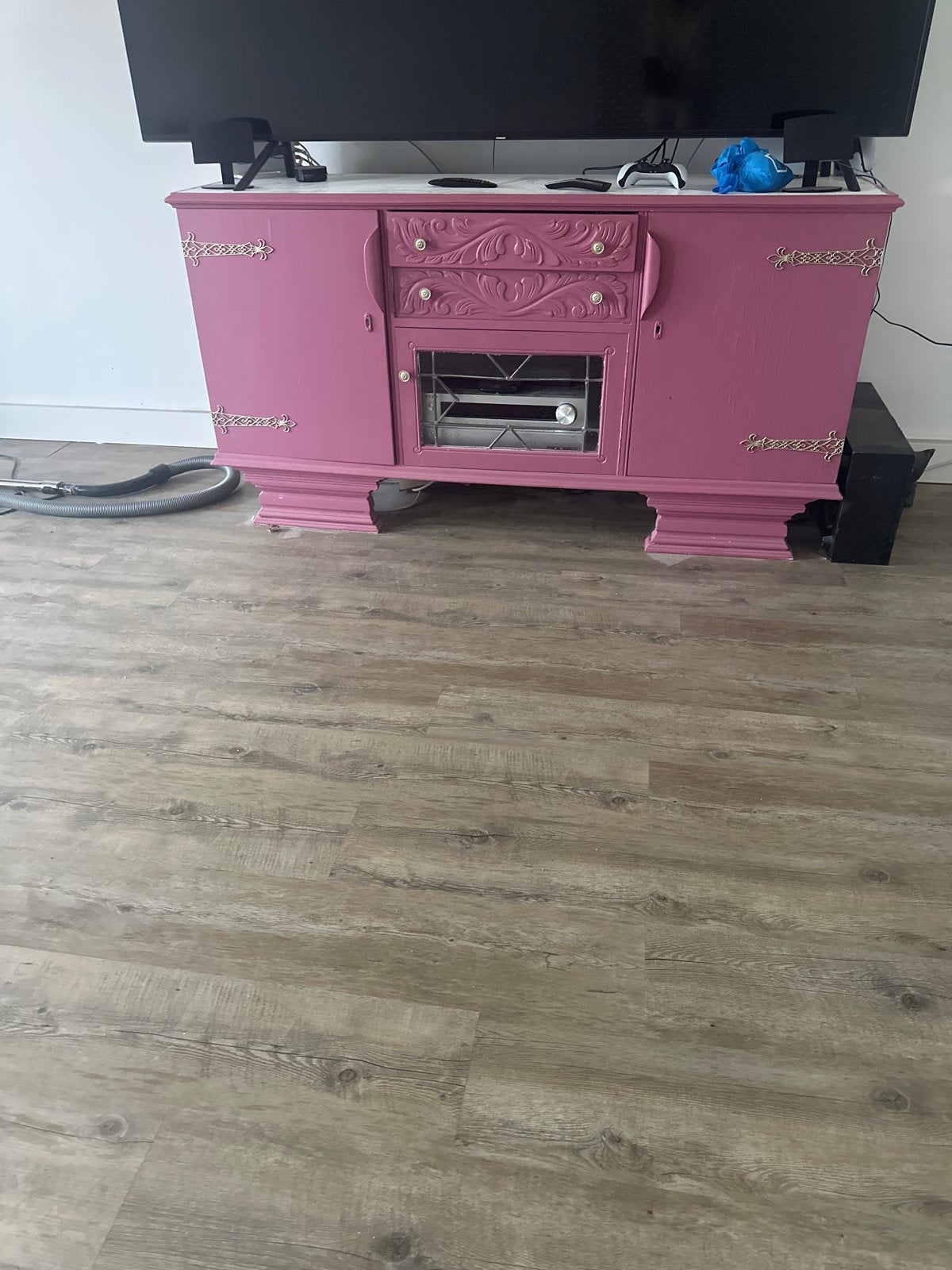 Kast gratis op te halen: commode, dressoir of tv-meubel, Huis en Inrichting, Ophalen, Gebruikt, 100 tot 150 cm, Met lade(s)
