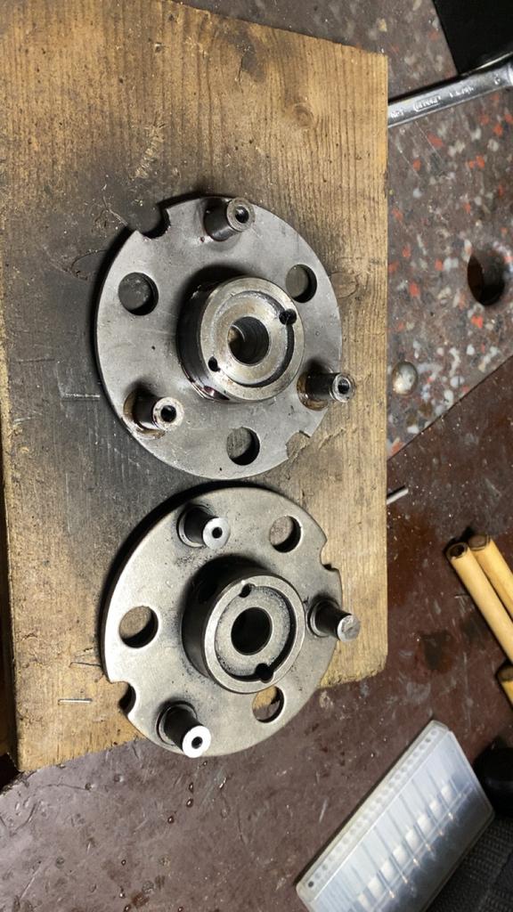 Puch kickstart koppeling grondplaat 2x, Fietsen en Brommers, Brommeronderdelen | Puch, Ophalen of Verzenden, Blok