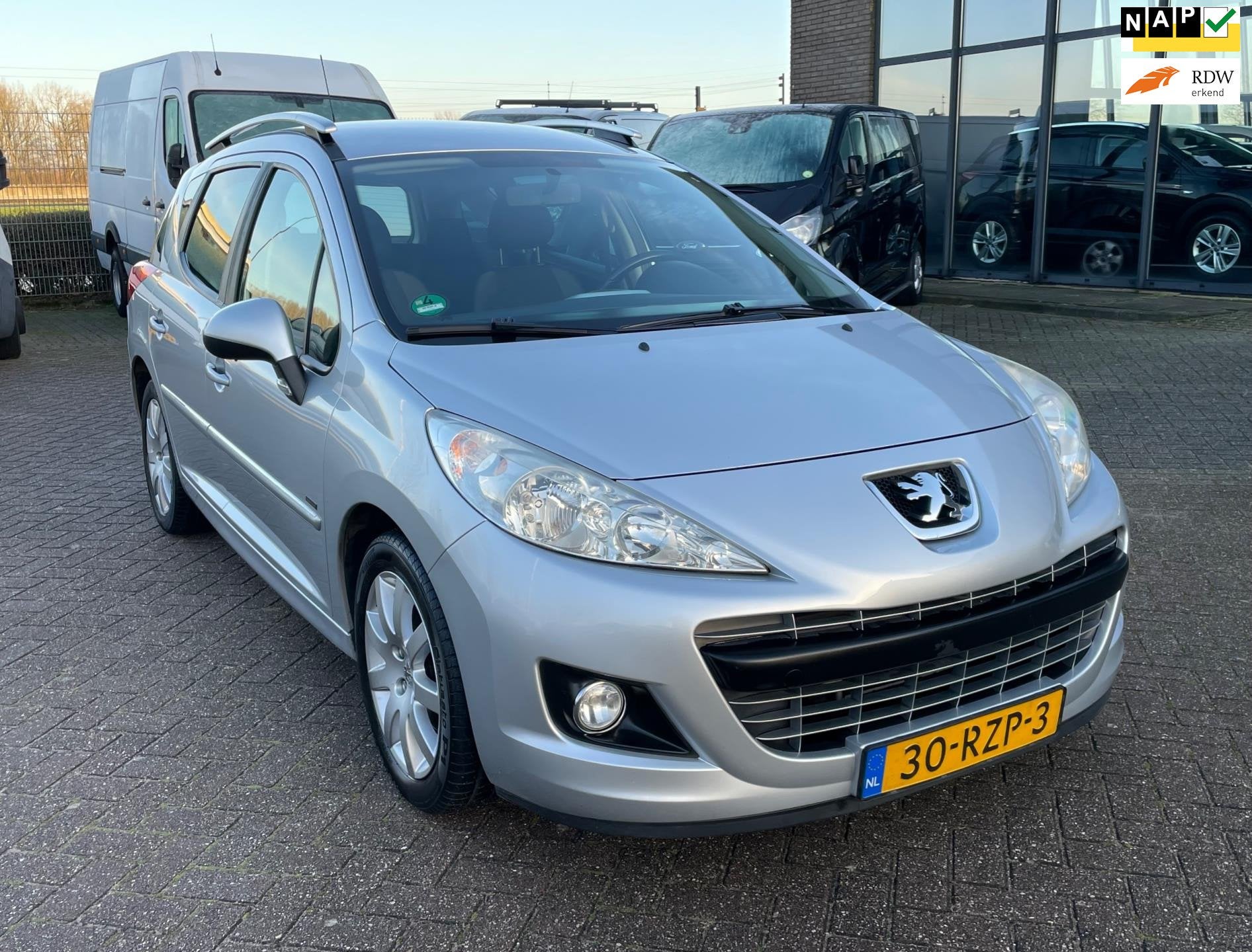Peugeot 207 SW 1.6 VTi Sportium, Voorwielaandrijving, Euro 5, Stof, Gebruikt