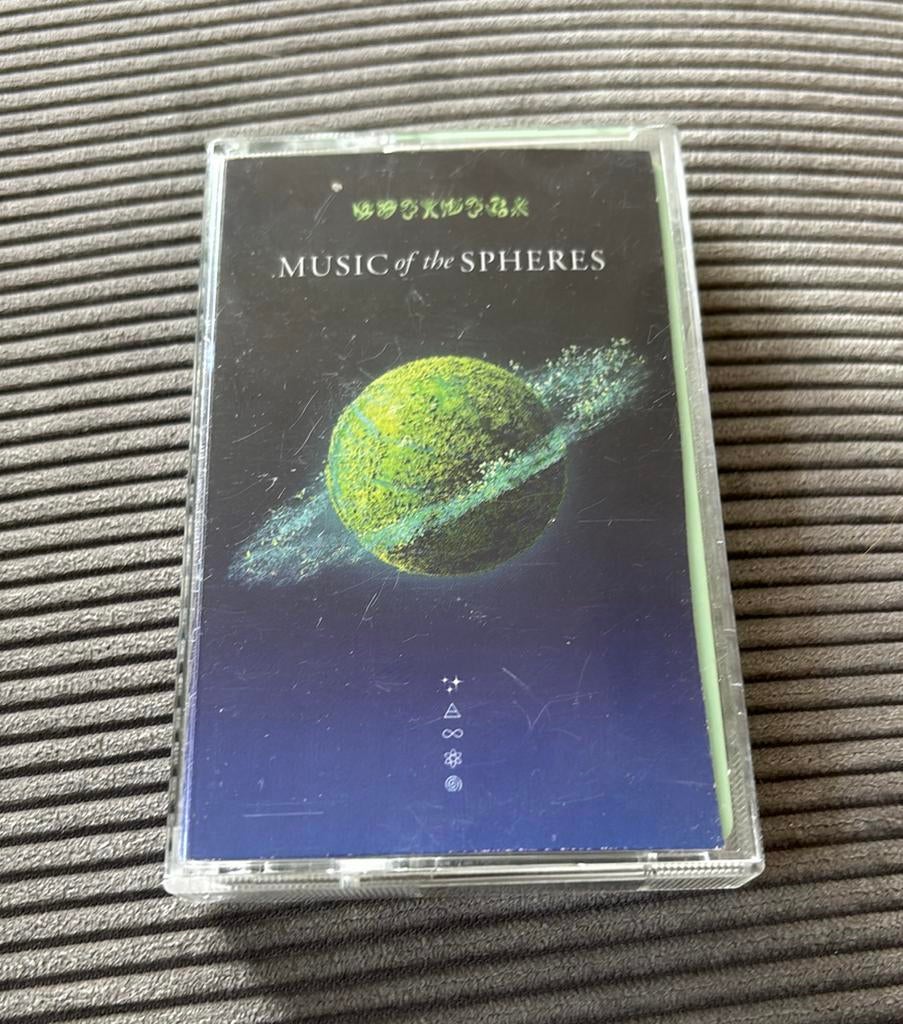 Coldplay cassette music of the spheres groene editie, Ophalen of Verzenden, Zo goed als nieuw, 1 bandje