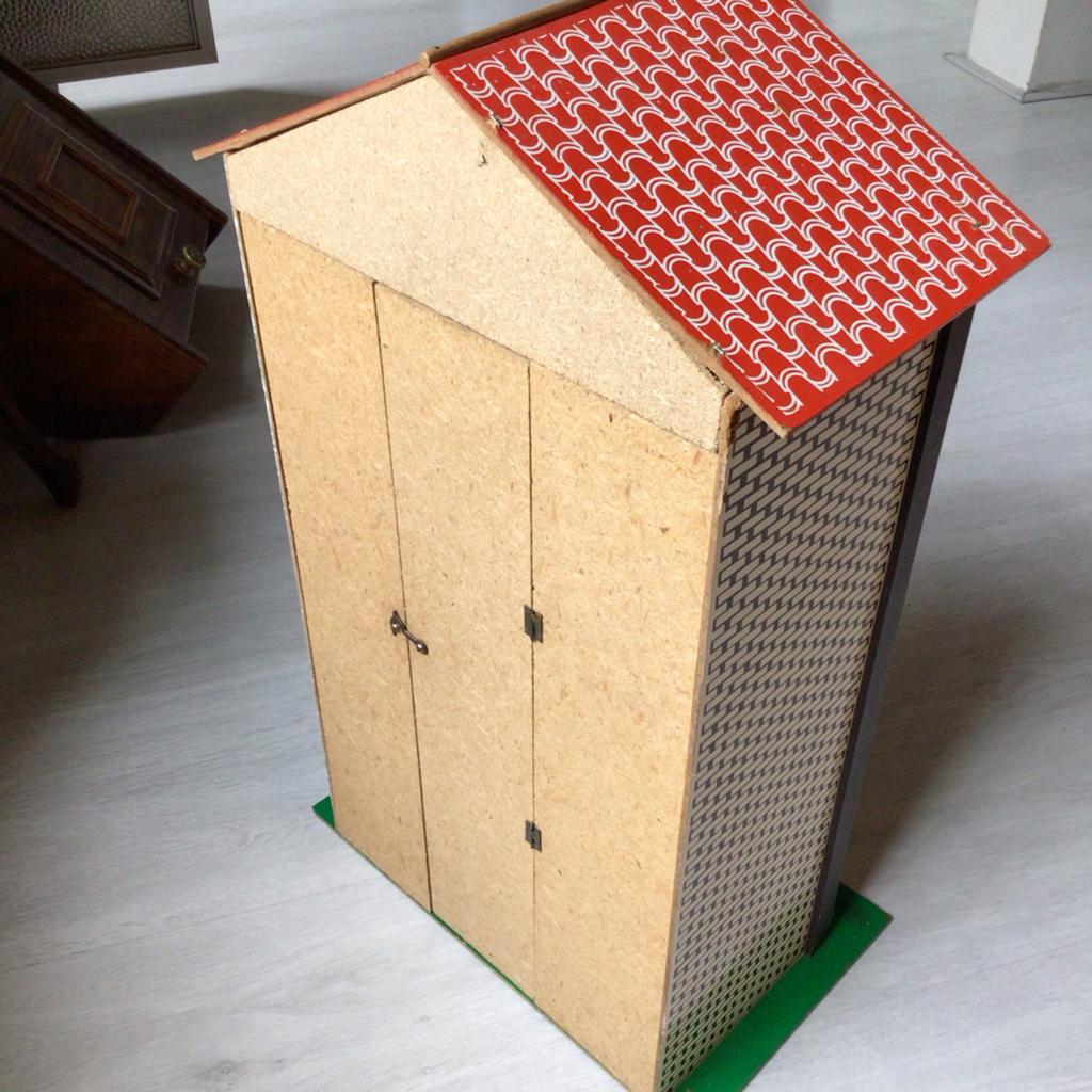 Vintage pakhuis merk okwa 1960, Ophalen of Verzenden, Gebruikt, Poppenhuis