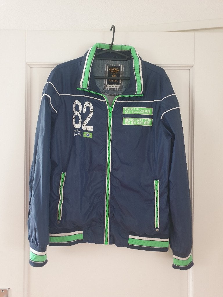 Zgan Cars Jeans 176 zomerjas jongen donkerblauw jas, Ophalen of Verzenden, Zo goed als nieuw, Jas, Jongen